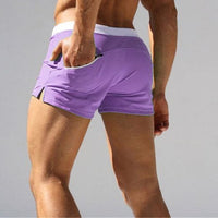 maillot de bain sexy original piscine mauve purple avec poche arrière pour homme shop start-to-train