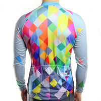 Maillot cyclisme manches longues homme – Arlequin