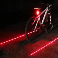 délimiteur distance sécurité lignes lumineuses rouge visibilité à vélo dans le noir et obscurité boutique accessoires cyclisme qualité start-to-train