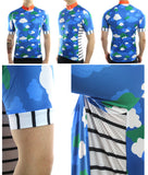Maillot cyclisme manches courtes homme