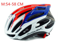 protection cycliste casque vélo mixte taille M bleu rouge blanc homme femme boutique start2train start-to-train