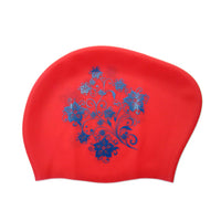 bonnet bain piscine natation aquabike aquagym bonnet rouge cheveux longs femme dame shop start-to-train