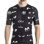 Maillot cyclisme ultramoulant manches courtes homme – Yeux Cartoon