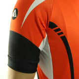 maillot vélo orange tenue velo homme maillot été maillot manche courte original boutique start-to-train